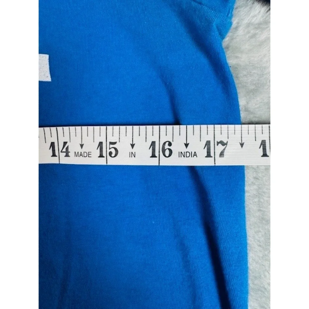 Adidas T-Shirt Mens Small Joel Embiid‎ Philadelphia 76ers Phila 21 Blue Graphic